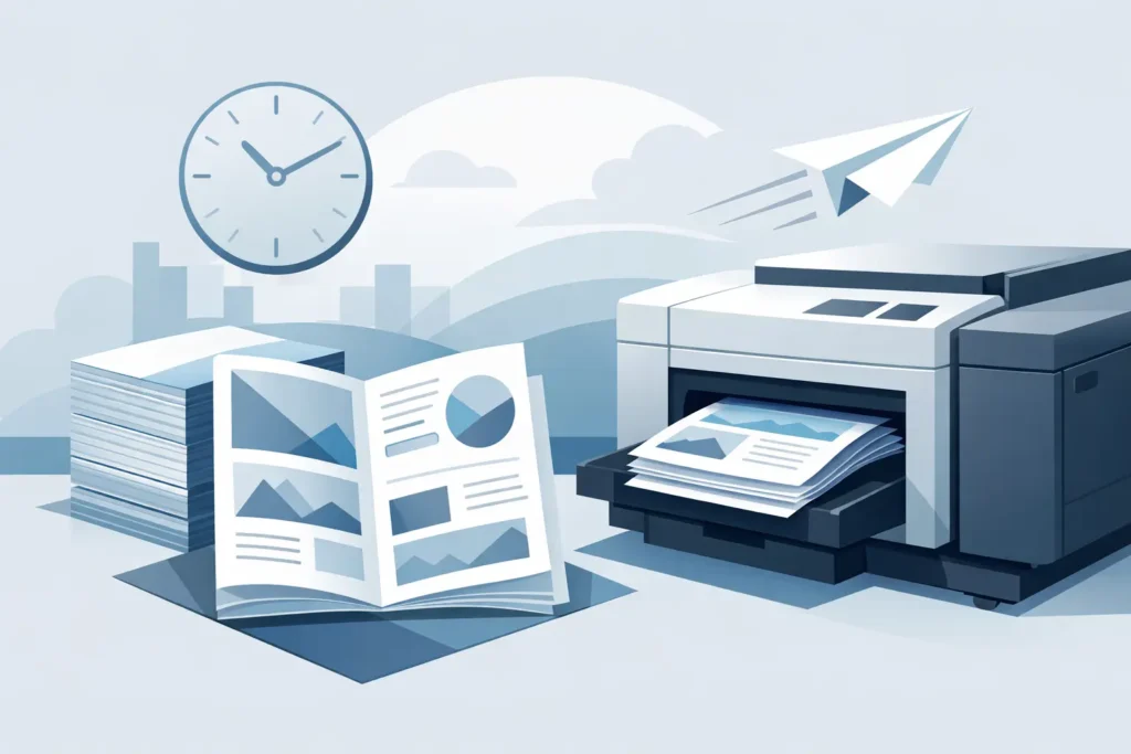 Next Day Brochure Printing That Still Looks Sharp