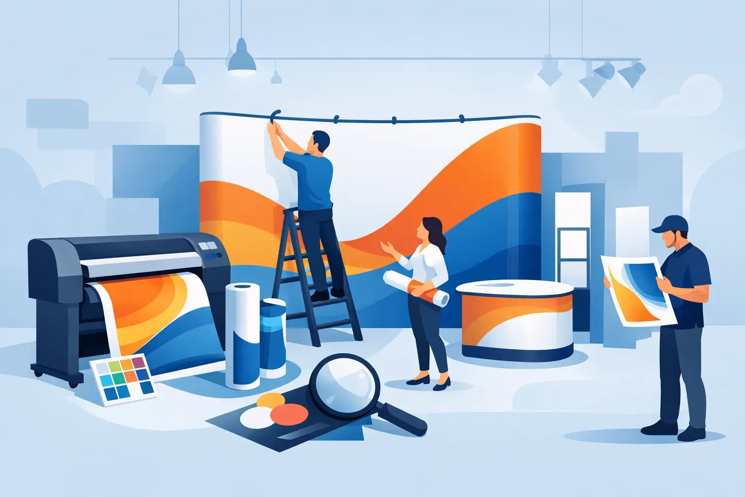 How to Print Trade Show Graphics Right