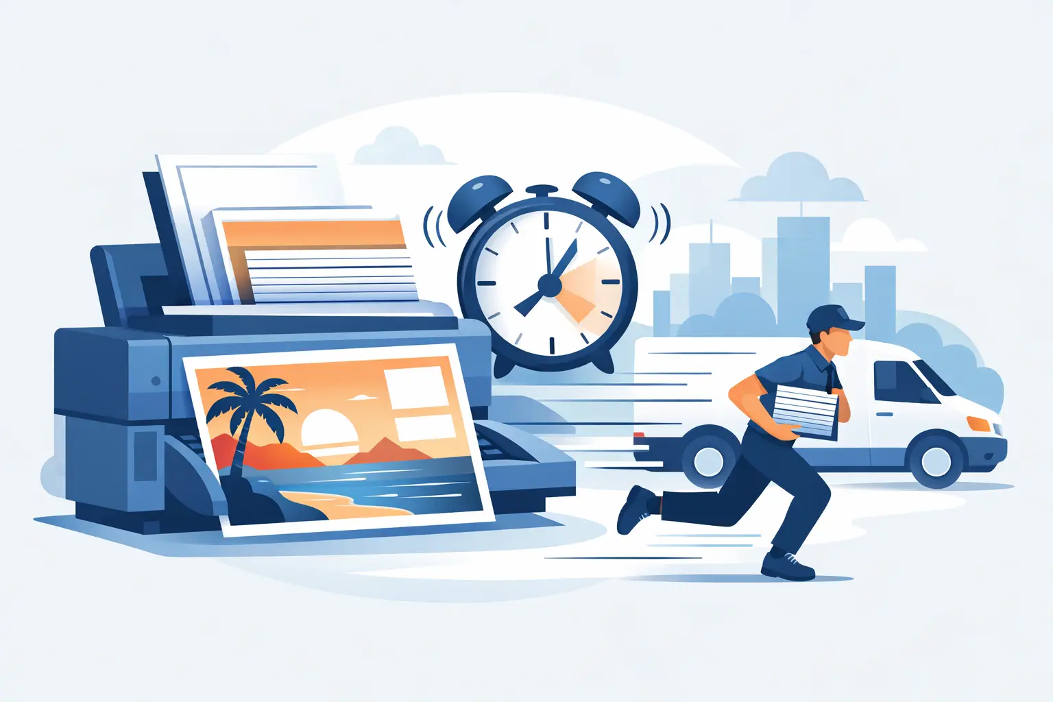 Rush Postcard Printing for Tight Deadlines