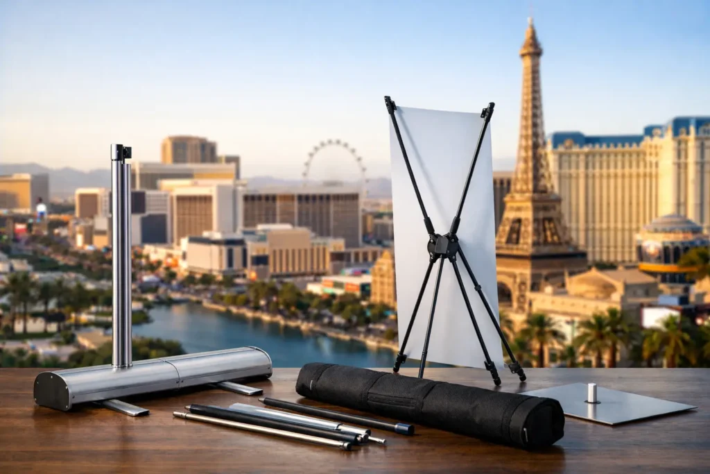 Banner Stand Hardware Review for Las Vegas Events