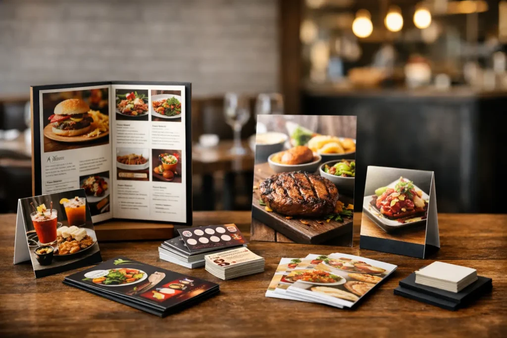 Best Print Products for Restaurants That Drive Sales