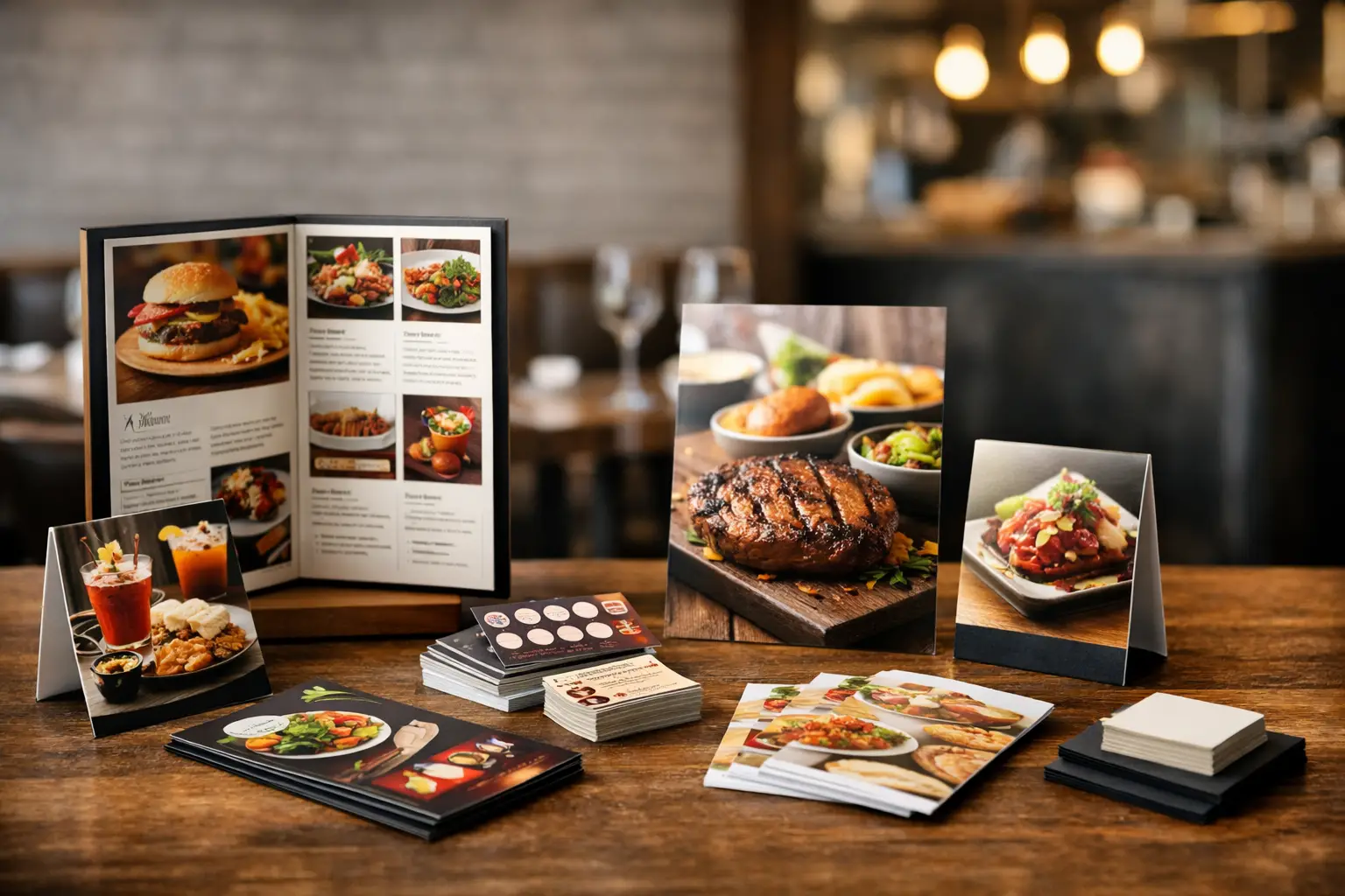 Best Print Products for Restaurants That Drive Sales