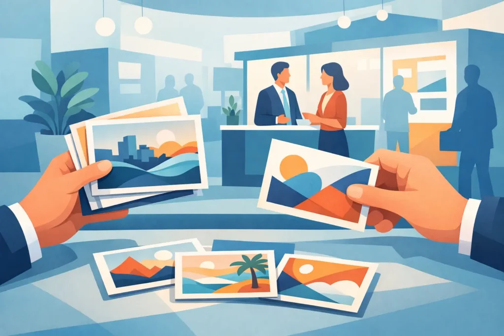 How to Create Expo Postcards That Get Kept