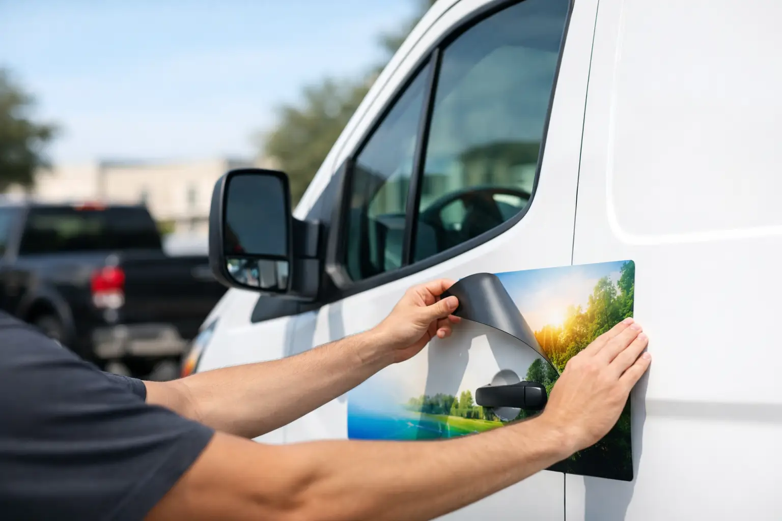Vehicle Magnet Printing for Businesses That Move