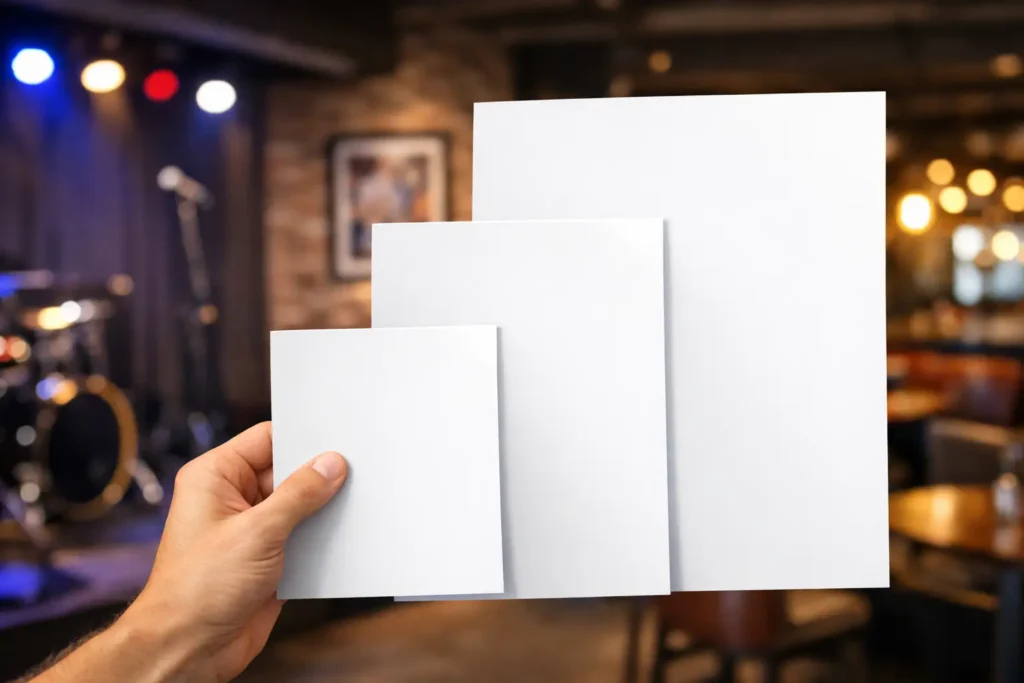 What Size Should Event Posters Be for Your Venue?