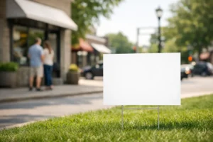When Should Businesses Use Yard Signs Locally?