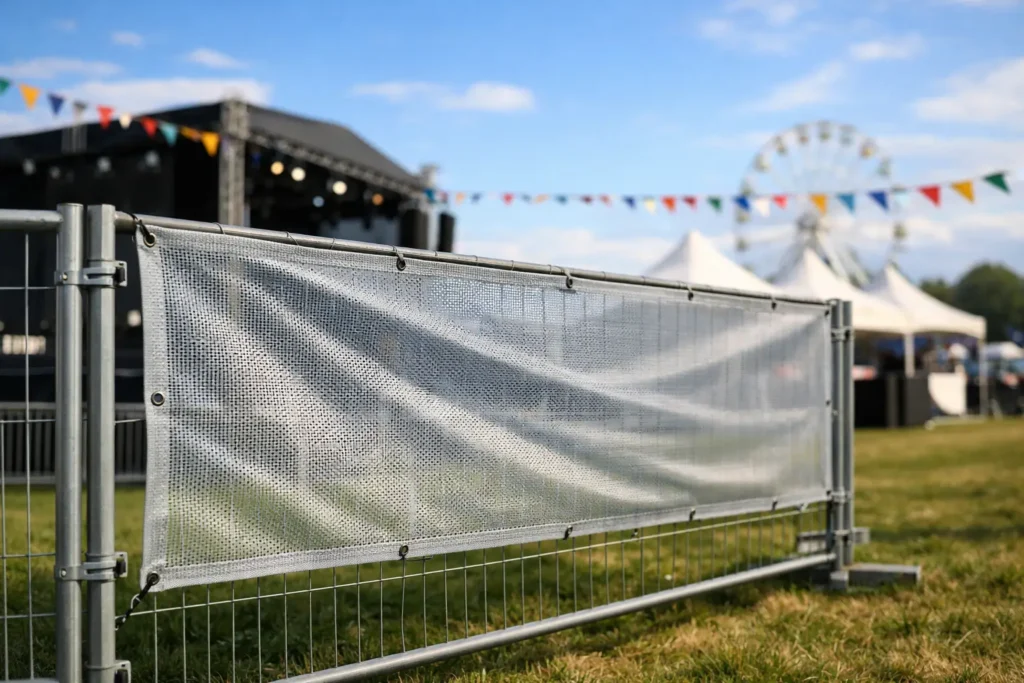 Mesh Banners for Windy Events That Stay Put