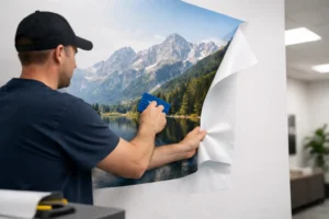 How to Apply Wall Graphics Smoothly Without Bubbles