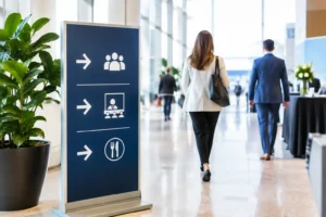 Event Signage That Keeps Guests Moving Smoothly