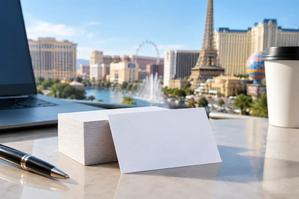 How to Order Rush Business Cards in Las Vegas